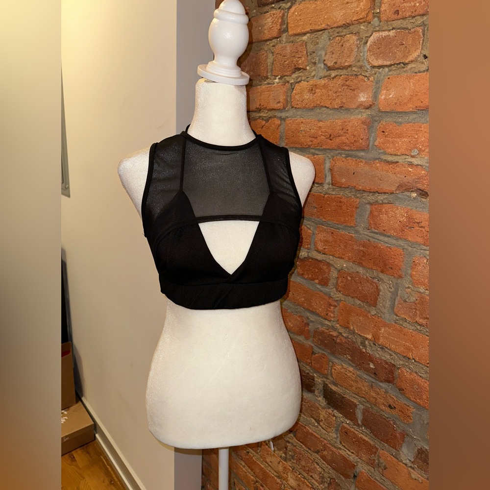 NWOT mesh crop